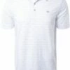 TravisMathew Men's Exclusive Invite Short Sleeve Golf Polo For Men White
