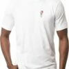 TravisMathew Men's Wrap It Up Golf T-Shirt For Men White