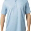 TravisMathew Langley Short Sleeve Polo For Men Quiet Shade/black