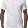 TravisMathew Men's Stay On Target Golf Polo For Men White