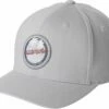 TravisMathew Men's Home Free Flexback Golf Hat For Men Heather Sleet