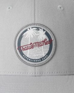TravisMathew Men's Home Free Flexback Golf Hat For Men Heather Sleet -TravisMathew Sales Store unnamed file 1099