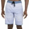TravisMathew Men's Down On The 20 Golf Boardshorts For Men Blue Ash