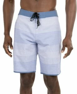 TravisMathew Men's Down On The 20 Golf Boardshorts For Men Blue Ash