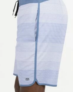 TravisMathew Men's Down On The 20 Golf Boardshorts For Men Blue Ash 8 TravisMathew Men's Down On The 20 Golf Boardshorts For Men Blue Ash -TravisMathew Sales Store unnamed file 1142