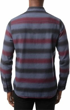 TravisMathew Men's On And On Button-Up Flannel Golf Shirt For Men Blue Night 7 TravisMathew Men's On And On Button-Up Flannel Golf Shirt For Men Blue Night -TravisMathew Sales Store unnamed file 1165