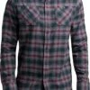 TravisMathew Men's High Stakes Button-Up Flannel Golf Shirt For Men Blue Night -TravisMathew Sales Store unnamed file 1176