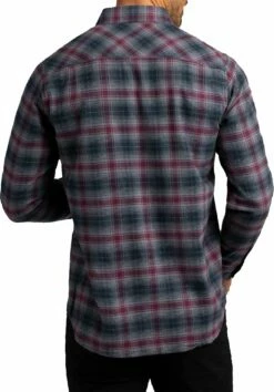 TravisMathew Men's High Stakes Button-Up Flannel Golf Shirt For Men Blue Night 7 TravisMathew Men's High Stakes Button-Up Flannel Golf Shirt For Men Blue Night -TravisMathew Sales Store unnamed file 1177