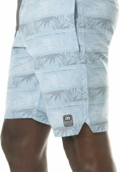 TravisMathew Men's Barnstormed Boardshorts For Men Heather Delphinium -TravisMathew Sales Store unnamed file 140
