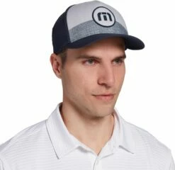 TravisMathew Men's Wyatt Golf Hat For Men Black