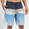 TravisMathew Men's SEEGRID Boardshorts For Men Mood Indigo