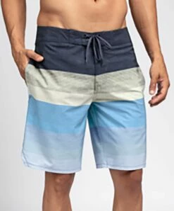 TravisMathew Men's SEEGRID Boardshorts For Men Mood Indigo