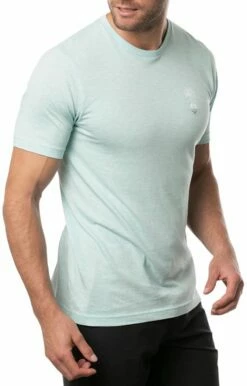 TravisMathew Men's Ontario Golf T-Shirt For Men Heather Petit Four -TravisMathew Sales Store unnamed file 179