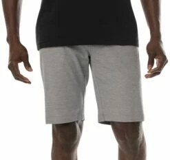 TravisMathew Men's Adirondack Golf Shorts For Men Heather Sleet