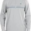TravisMathew Men's Taking On Water 1/4 Zip Golf Jacket For Men Heather Sleet 1 TravisMathew Men's Taking On Water 1/4 Zip Golf Jacket For Men Heather Sleet -TravisMathew Sales Store unnamed file 19