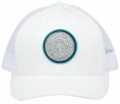 TravisMathew Men's The Patch Golf Hat For Men White