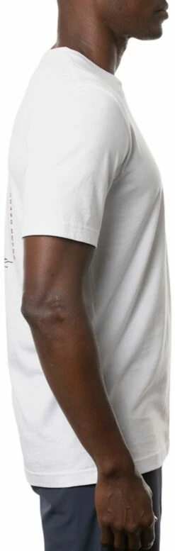 TravisMathew Men's Cattails Golf T-Shirt For Men White -TravisMathew Sales Store unnamed file 229