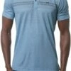 TravisMathew Men's Unprecedented Golf Polo For Men Heather Blue Sapphir 2 TravisMathew Men's Unprecedented Golf Polo For Men Heather Blue Sapphir -TravisMathew Sales Store unnamed file 253