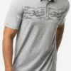 TravisMathew Men's Park It Polo For Men Heather Light Grey 1 TravisMathew Men's Park It Polo For Men Heather Light Grey -TravisMathew Sales Store unnamed file 262