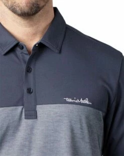 TravisMathew Men's Spooky Season Polo For Men White/grey -TravisMathew Sales Store unnamed file 288