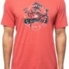 TravisMathew Men's Light The Bonfire Tee For Men Heather Red 2 TravisMathew Men's Light The Bonfire Tee For Men Heather Red -TravisMathew Sales Store unnamed file 323