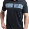 TravisMathew Men's Recordian Golf Polo For Men Black