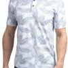 TravisMathew Men's Saucey Golf Polo For Men White