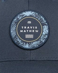TravisMathew Men's Carbon Mesa Golf Hat For Men Blue Nights -TravisMathew Sales Store unnamed file 394