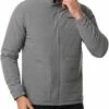 TravisMathew Men's Cabin In The Woods Fill-Zip Golf Jacket For Men Heather Quiet Shade -TravisMathew Sales Store unnamed file 4