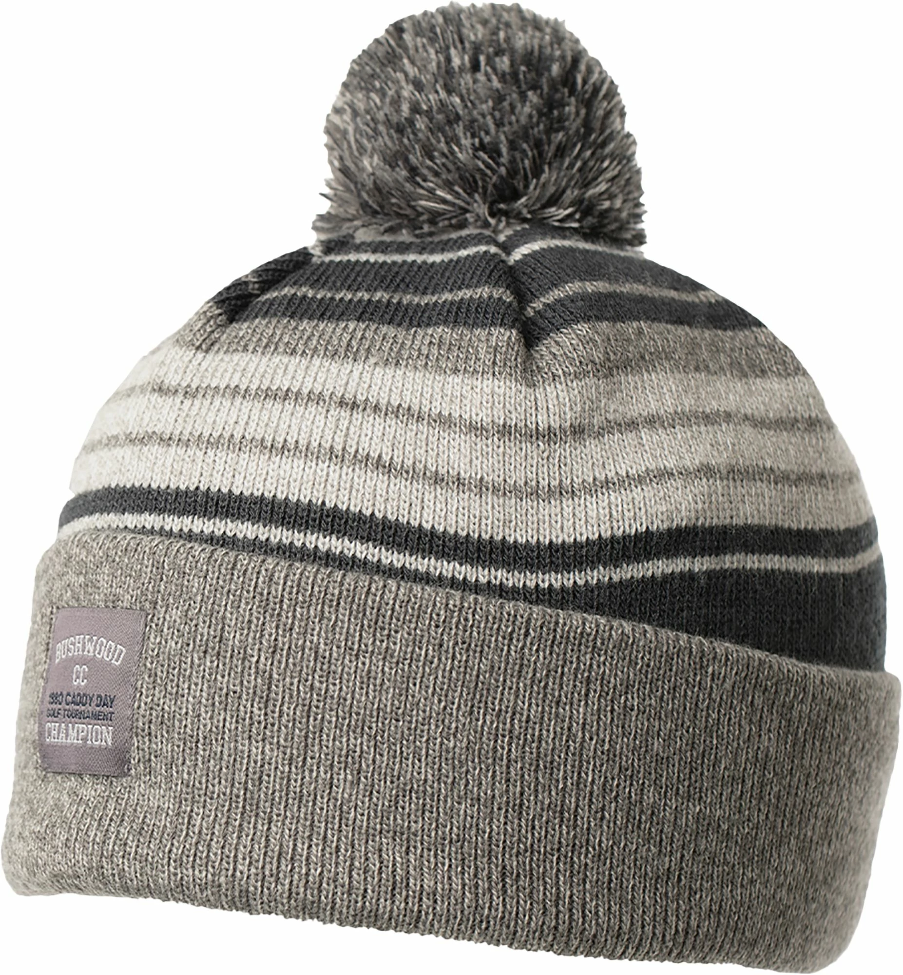 TravisMathew Men's Doggy Paddle Golf Beanie For Men Heather Quiet Shade 5 TravisMathew Men's Doggy Paddle Golf Beanie For Men Heather Quiet Shade - Image 3