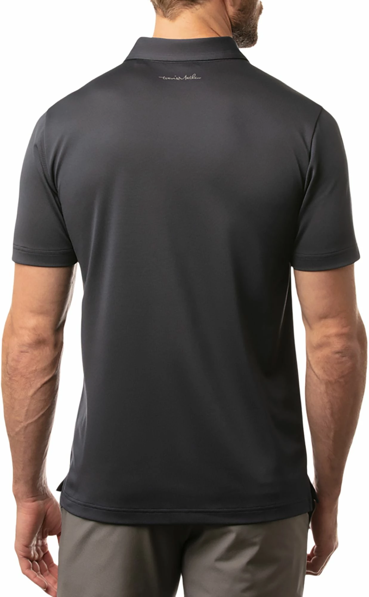 TravisMathew Men's Route 85 Golf Polo For Men Blue Night 5 TravisMathew Men's Route 85 Golf Polo For Men Blue Night - Image 3