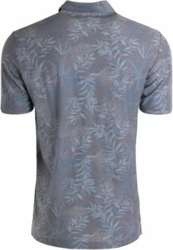 TravisMathew Men's Patio Time Golf Polo For Men Heather Medium Grey -TravisMathew Sales Store unnamed file 487