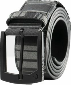 Cuater By TravisMathew Men's Falcon Golf Belt For Men Heather Black