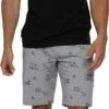 TravisMathew Men's Slush Fun Golf Shorts For Men Heather Sleet