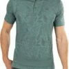 TravisMathew Men's Hidden Falls Golf Polo For Men Silver Pine