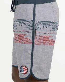 TravisMathew Men's Cutting Corners Boardshorts For Men Heather Quiet Shade -TravisMathew Sales Store unnamed file 586