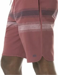 TravisMathew Men's Confetti King Boardshorts For Men Ruby Wine -TravisMathew Sales Store unnamed file 624