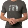 TravisMathew Men's Chimney Rock Golf T-Shirt For Men Heather Grey Pinstripe -TravisMathew Sales Store unnamed file 625