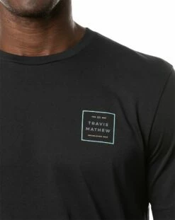 TravisMathew Men's The Reel World Golf T-Shirt For Men Black -TravisMathew Sales Store unnamed file 640