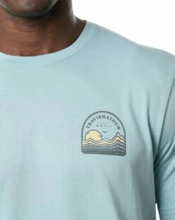 TravisMathew Men's Sunlight Snooze Golf T-Shirt For Men Delphinium -TravisMathew Sales Store unnamed file 667