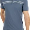 TravisMathew Men's Three Hills Golf Polo For Men Insignia Blue/vintag