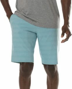 TravisMathew Men's Lake Powell Golf Shorts For Men Heather Delphinium