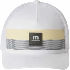 TravisMathew Men's Party Pavilion Golf Hat For Men White