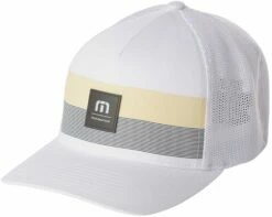TravisMathew Men's Party Pavilion Golf Hat For Men White -TravisMathew Sales Store unnamed file 741