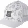 TravisMathew Men's Trail Candy Golf Hat For Men White