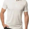 TravisMathew Men's Turned Around Golf Polo For Men Gardenia