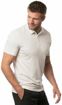 TravisMathew Men's Turned Around Golf Polo For Men Gardenia -TravisMathew Sales Store unnamed file 790
