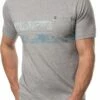 TravisMathew Men's Secluded Spot Golf T-Shirt For Men Heather Grey