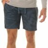 TravisMathew Men's Reach The Summit Golf Shorts For Men Insignia