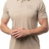 TravisMathew Men's Connect The Dots Golf Polo For Men Heather Portabella